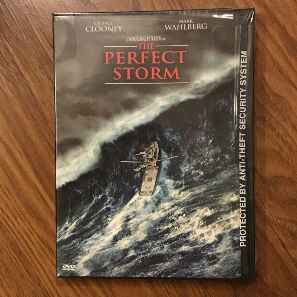 The Perfect Storm DVD. NWT George Clooney and Mark Wahlberg